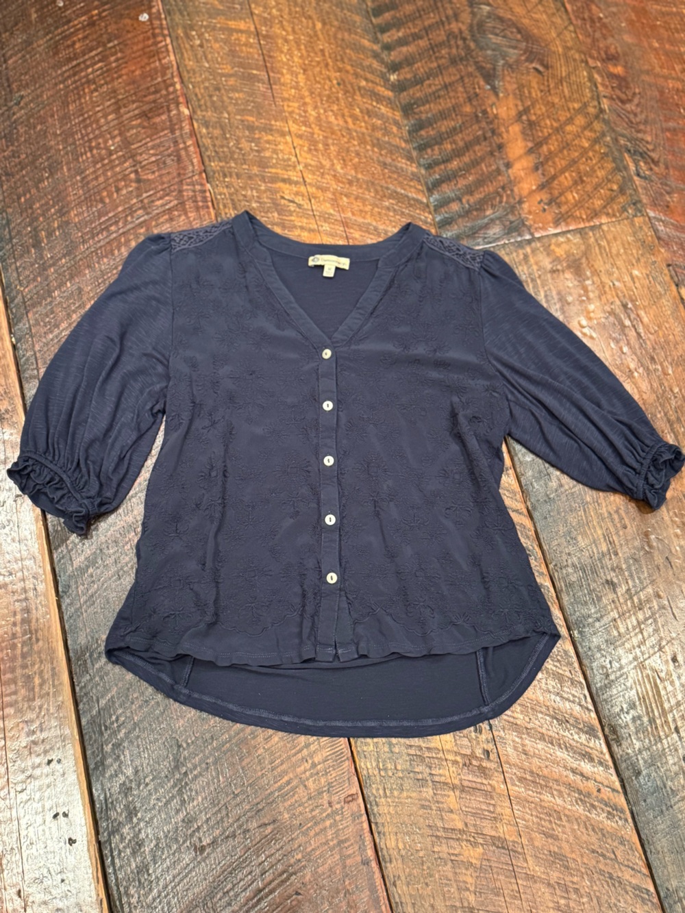 Navy Blouse Size M